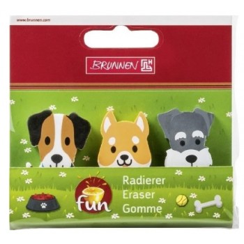 Radiergummi-Set Hund, Pk. à...