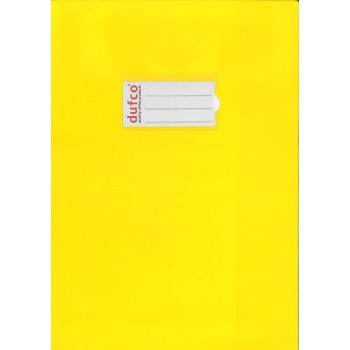 Hefthüllen A4 Plastik, gelb