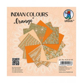 Indian Colours orange, 15...