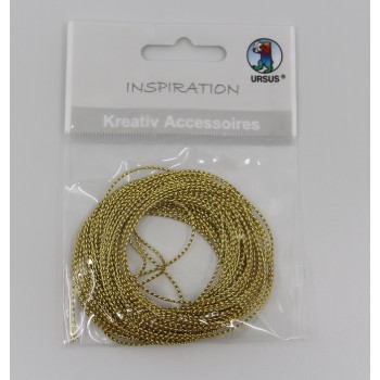 Kordel gold-metallic, 10m (L)